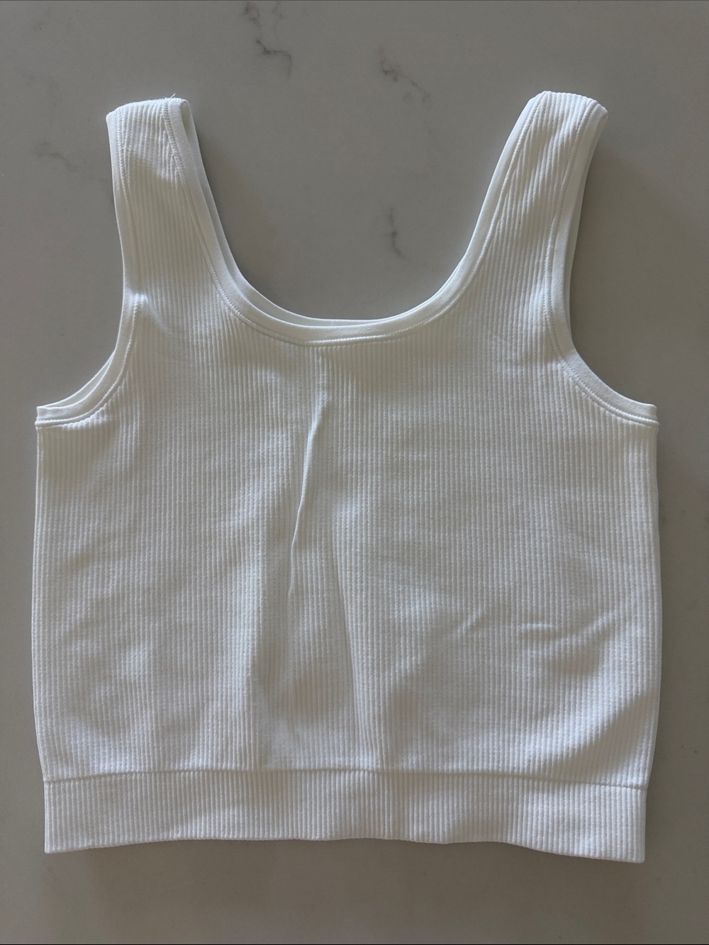 Athleta Girl Cropped Ribbed Tank Top